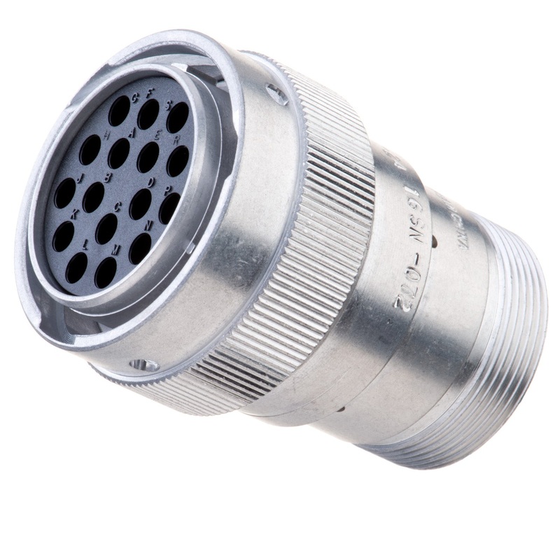 HD36-24-16SN-072 – HD30 Series – 16 Socket Plug – 24 Shell, N Seal, Adapter