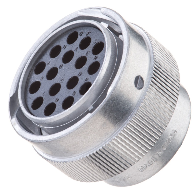 HD36-24-16SN – HD30 Series – 16 Socket Plug – 24 Shell, N Seal