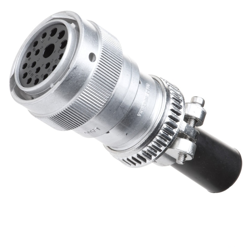 HD36-24-18SN-059 – HD30 Series – 18 Socket Plug – 24 Shell, N Seal, Cable Clamp