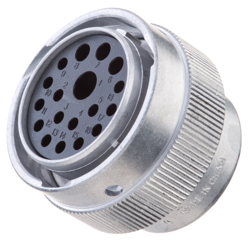 HD36-24-18SN – HD30 Series – 18 Socket Plug – 24 Shell, N Seal