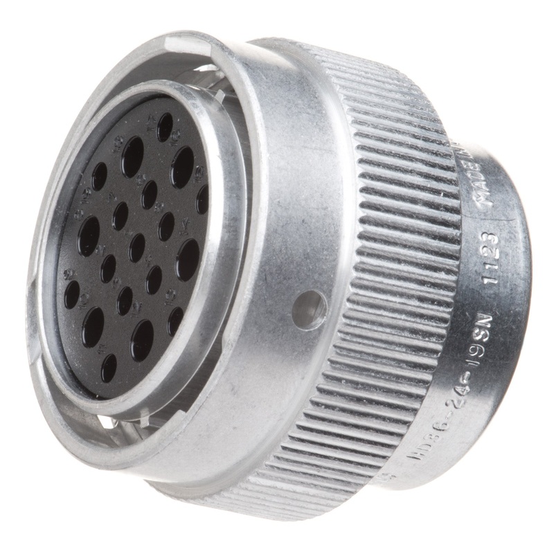 HD36-24-19SN – HD30 Series – 19 Socket Plug – 24 Shell, N Seal