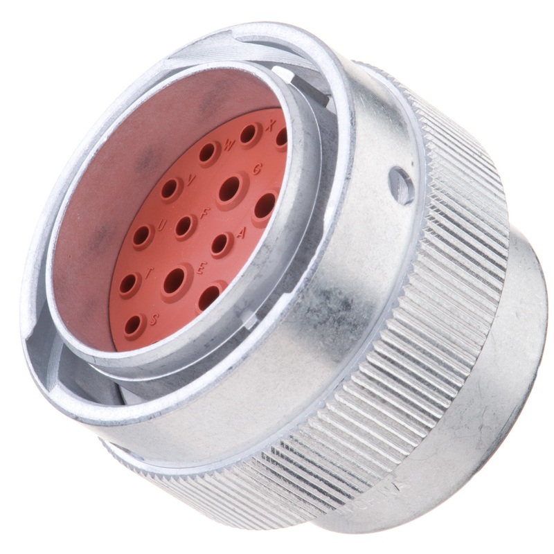 HD36-24-21PE – HD30 Series – 21 Pin Plug – 24 Shell, E Seal, Reverse