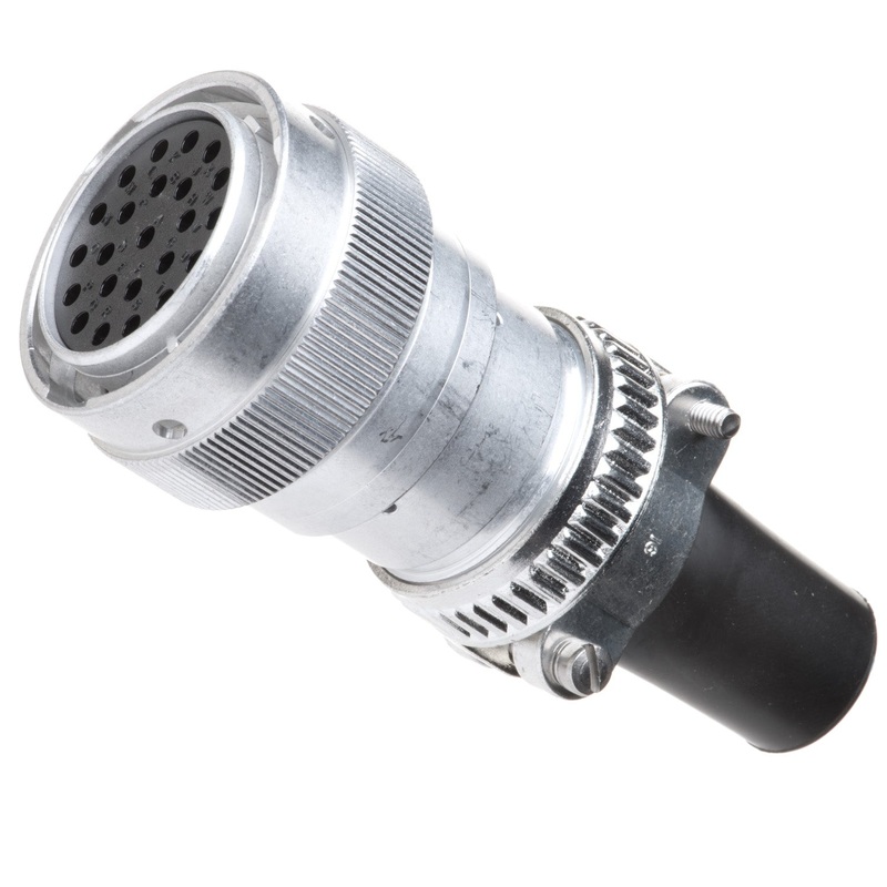 HD36-24-23SN-059 – HD30 Series – 23 Socket Plug – 24 Shell, N Seal, Cable Clamp