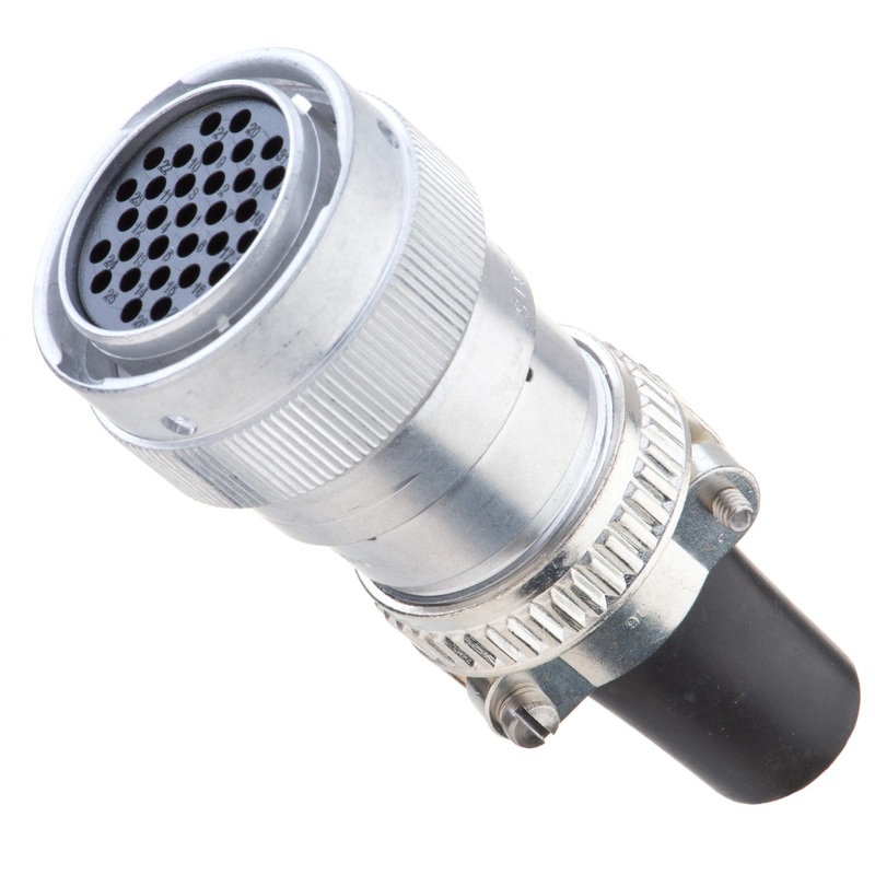 HD36-24-31SE-059 – HD30 Series – 31 Socket Plug – 24 Shell, E Seal, Cable Clamp