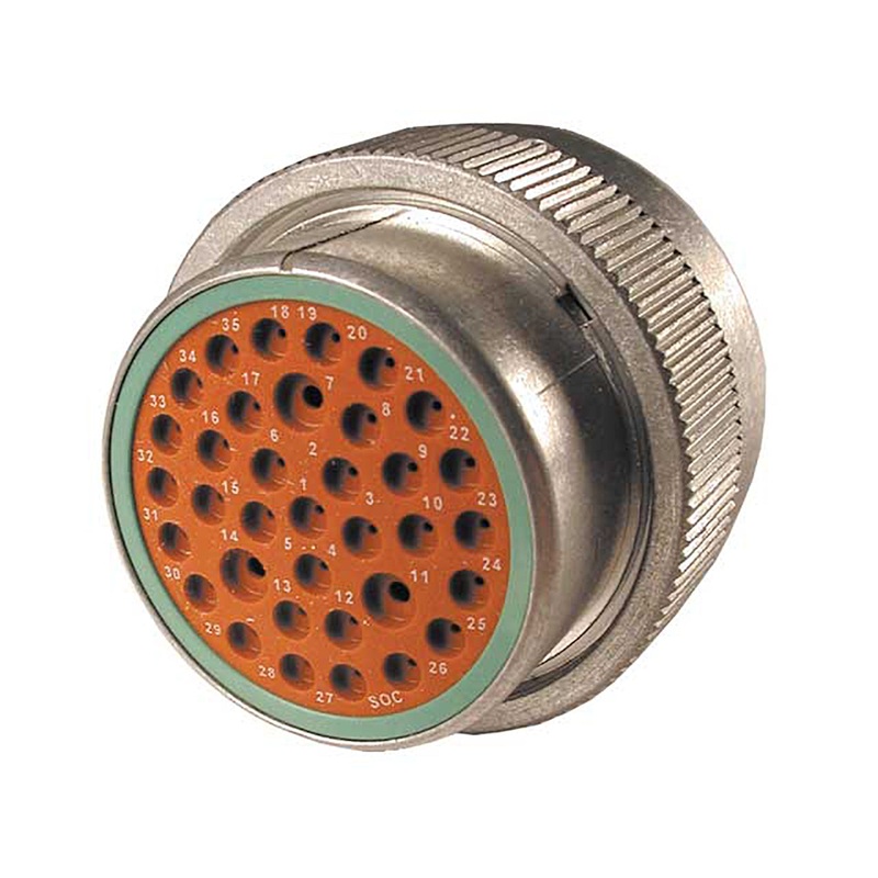 HD36-24-35SN – HD30 Series – 35 Socket Plug – 24 Shell, N Seal