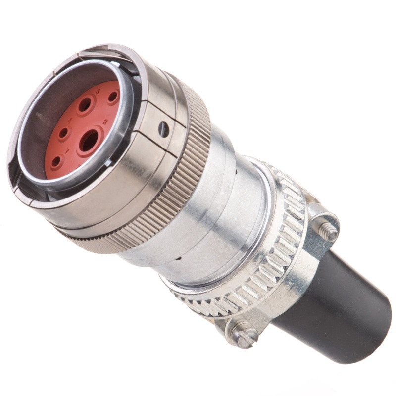 HD36-24-9PN-059 – HD30 Series – 9 Pin Plug – 24 Shell, N Seal, Reverse, Cable Clamp