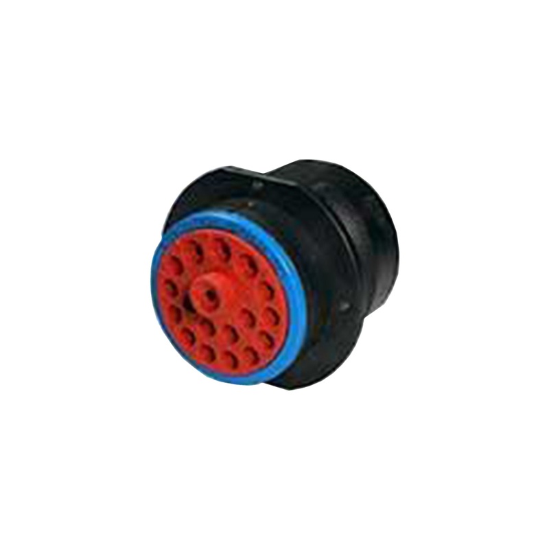 HDP24-24-18PE-L017 – HDP20 Series – 18 Pin Receptacle – 24 Shell, E Seal, Ring Adapter, Flange