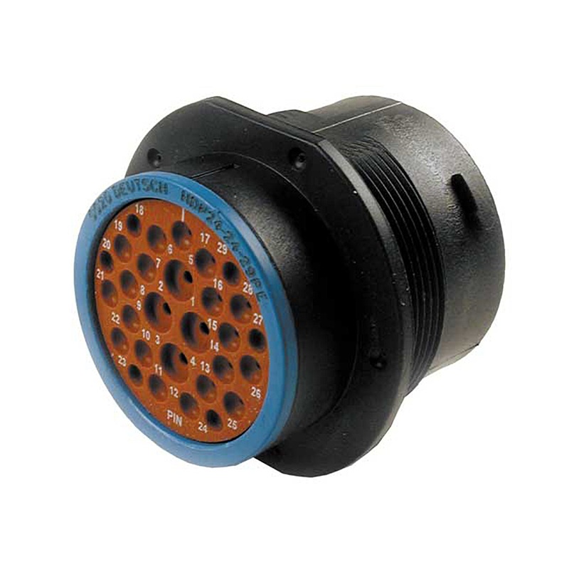 HDP24-24-29PE – HDP20 Series – 29 Pin Receptacle – 24 Shell, E Seal, Flange