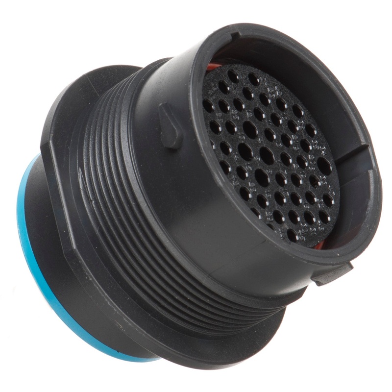 HDP24-24-47SE – HDP20 Series – 47 Socket Receptacle – 24 Shell, E Seal, Reverse, Flange