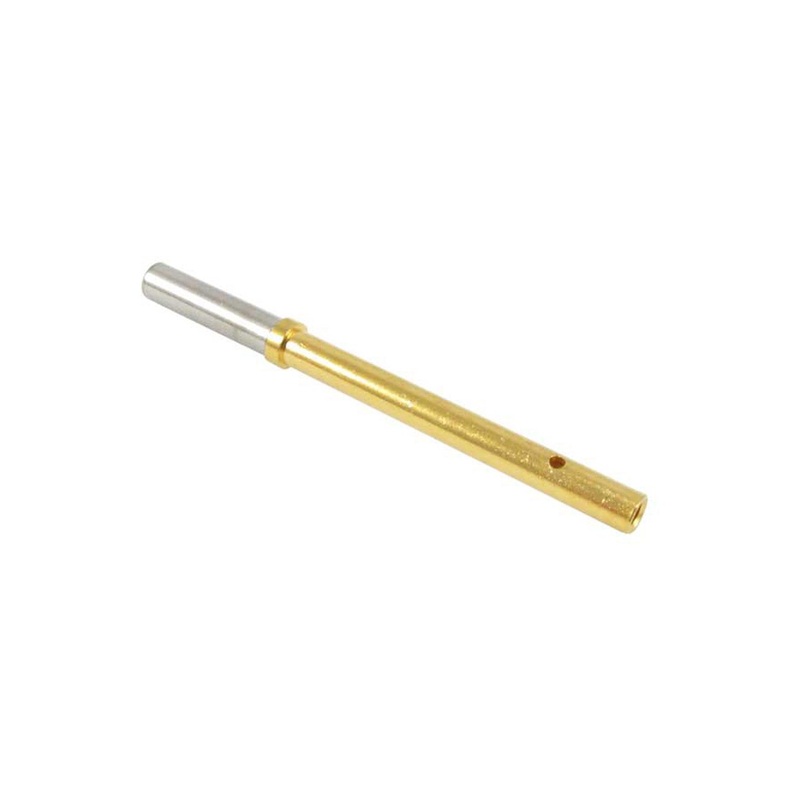 0462-221-1631 – Solid Socket – Size 16 – 16-20 AWG, 13 Amps, Extended Crimp, Gold Plated