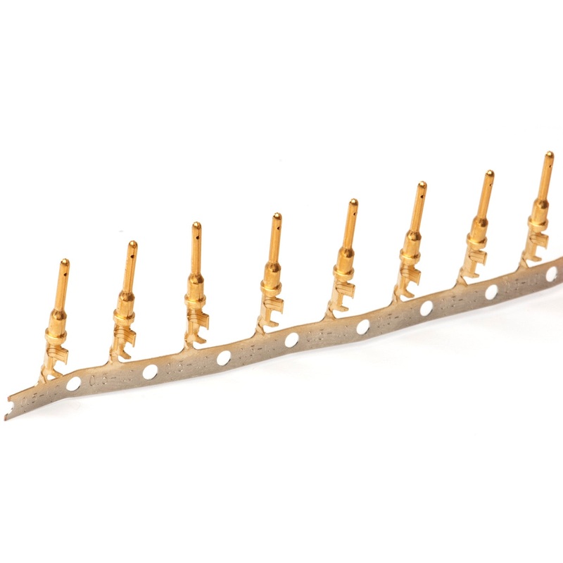1060-16-0644 – Stamped & Formed Pin –  Size 16 – 16-20 AWG, .055-.100 Insulation, 13 Amps, Gold Plated, Qty – 1 pin