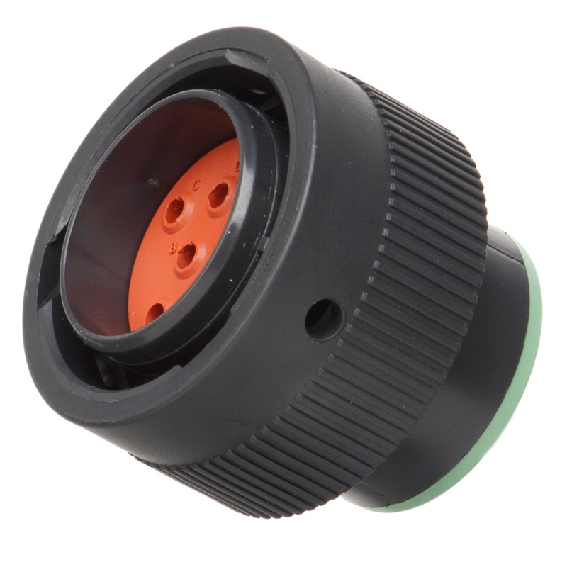 HDP26-18-8PN – HDP20 Series – 8 Pin Plug – 18 Shell, N Seal, Reverse