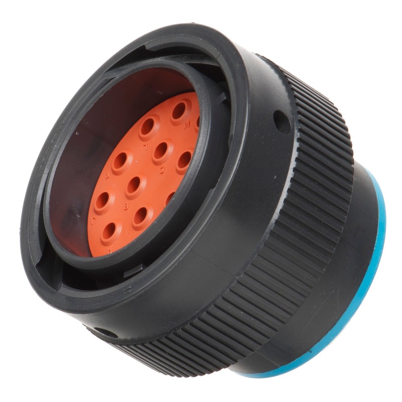 HDP26-24-16PE – HDP20 Series – 16 Pin Plug – 24 Shell, E Seal, Reverse