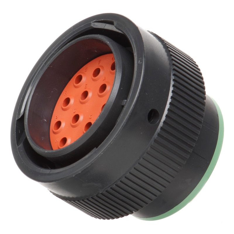 HDP26-24-16PN – HDP20 Series – 16 Pin Plug – 24 Shell, N Seal, Reverse