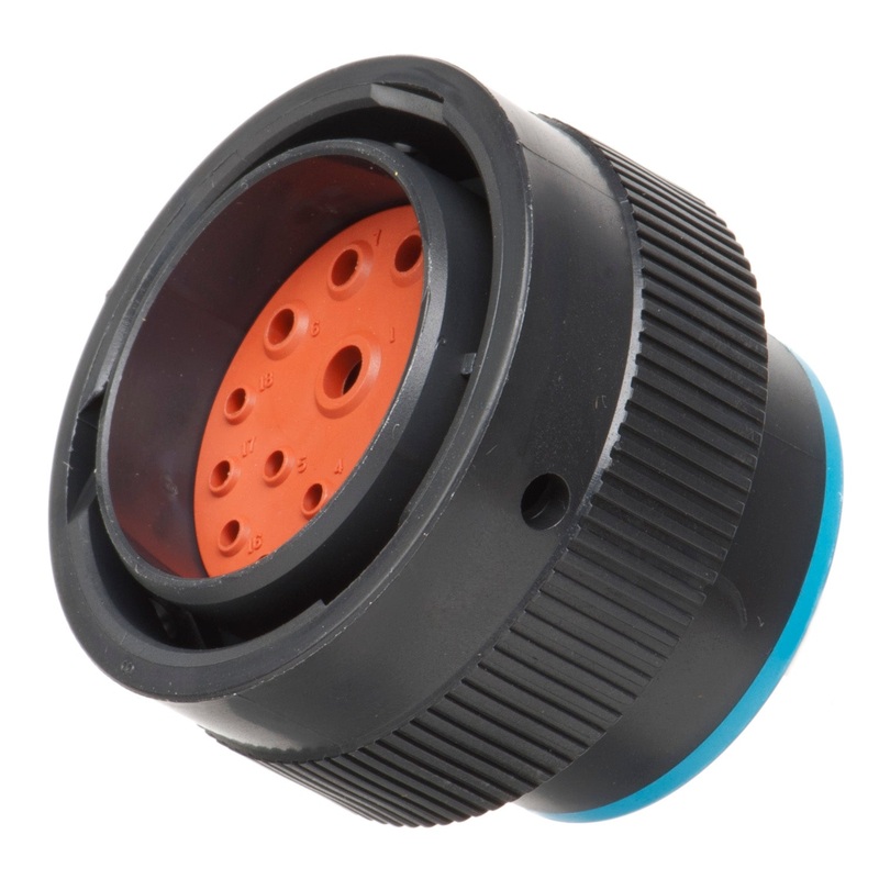 HDP26-24-18PE – HDP20 Series – 18 Pin Plug – 24 Shell, E Seal, Reverse