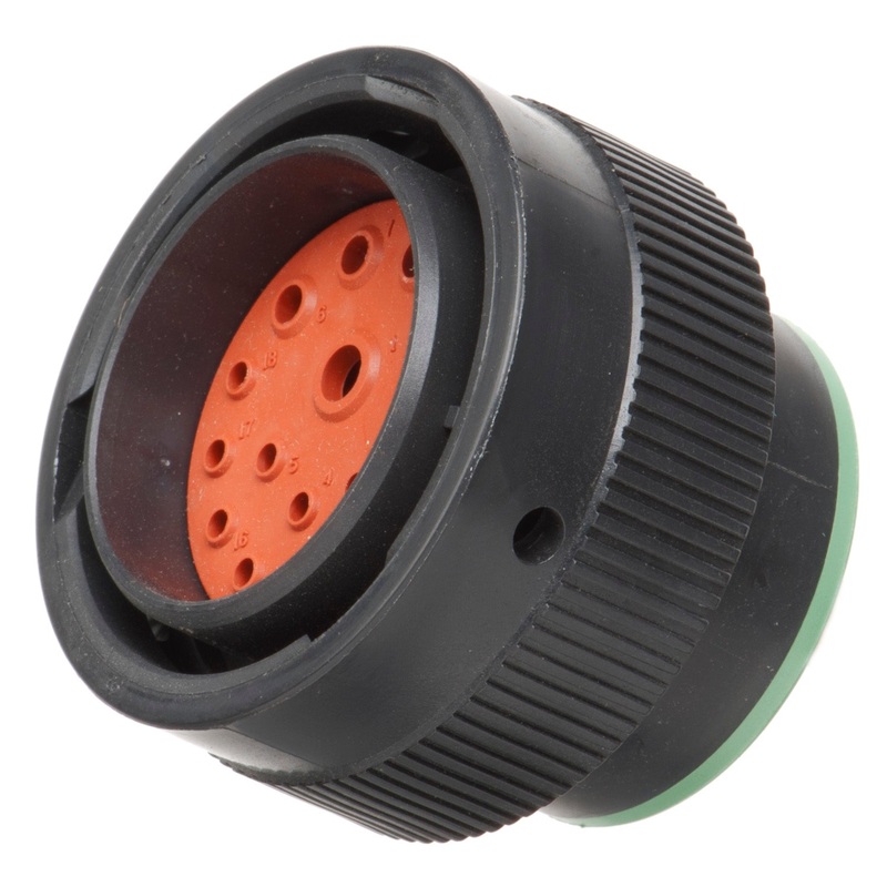 HDP26-24-18PN – HDP20 Series – 18 Pin Plug – 24 Shell, N Seal, Reverse