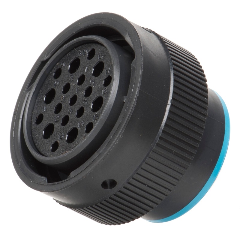 HDP26-24-19SE – HDP20 Series – 19 Socket Plug – 24 Shell, E Seal