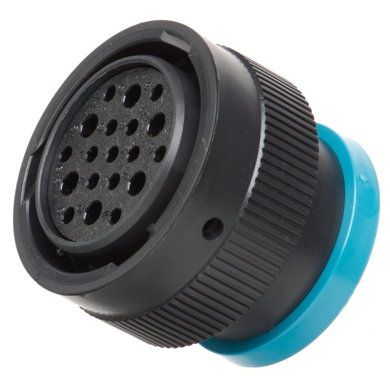 HDP26-24-19SE-L017 – HDP20 Series – 19 Socket Plug – 24 Shell, E Seal, Ring Adapter