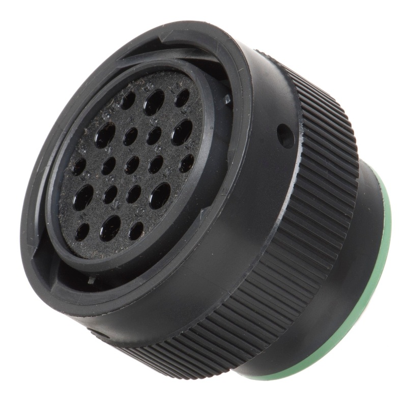 HDP26-24-19SN – HDP20 Series – 19 Socket Plug – 24 Shell, N Seal