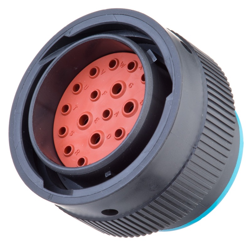 HDP26-24-21PE – HDP20 Series – 21 Pin Plug – 24 Shell, E Seal, Reverse