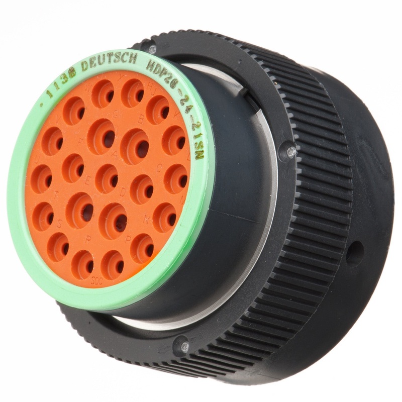 HDP26-24-21SN – HDP20 Series – 21 Socket Plug – 24 Shell, N Seal