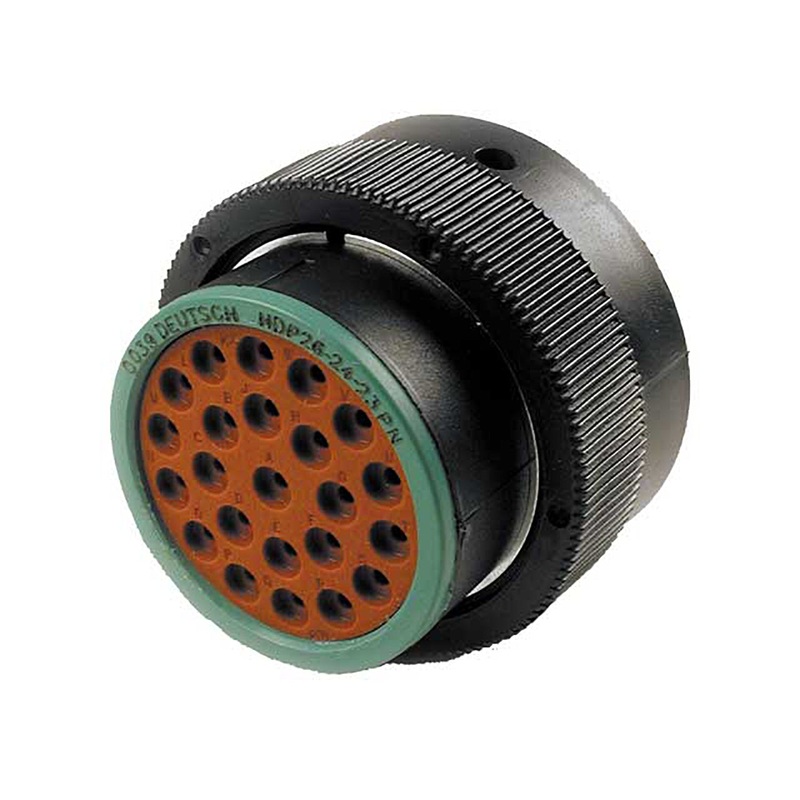 HDP26-24-23PN – HDP20 Series – 23 Pin Plug – 24 Shell, N Seal, Reverse