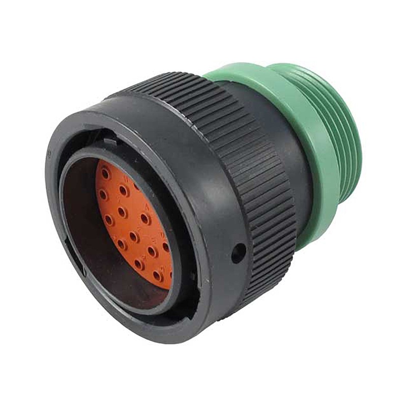 HDP26-24-23PN-L015 – HDP20 Series – 23 Pin Plug – 24 Shell, N Seal, Reverse, Threaded Adapter