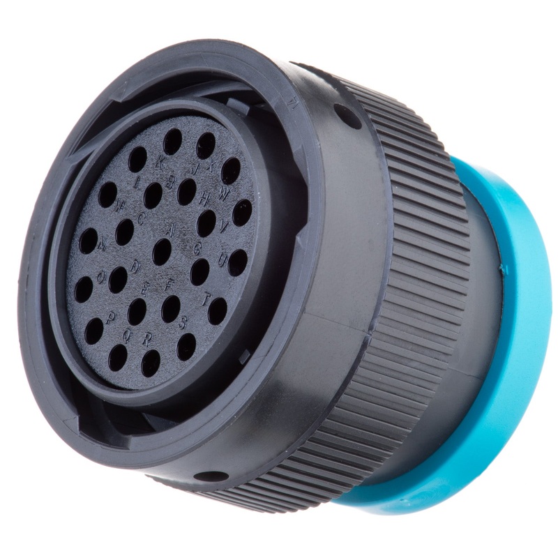 HDP26-24-23SE-L017 – HDP20 Series – 23 Socket Plug – 24 Shell, E Seal, Ring Adapter