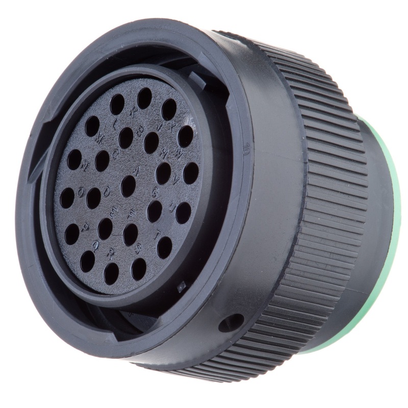 HDP26-24-23SN – HDP20 Series – 23 Socket Plug – 24 Shell, N Seal