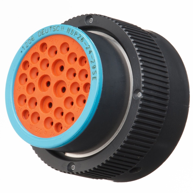 HDP26-24-29SE – HDP20 Series – 29 Socket Plug – 24 Shell, E Seal