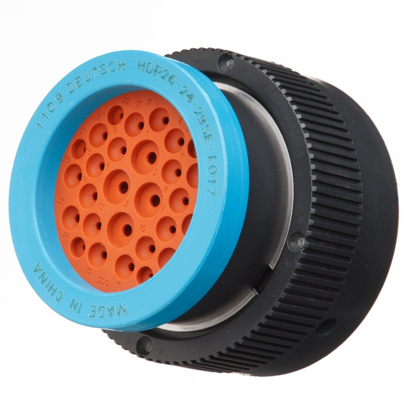 HDP26-24-29SE-L017 – HDP20 Series – 29 Socket Plug – 24 Shell, E Seal Ring Adapter