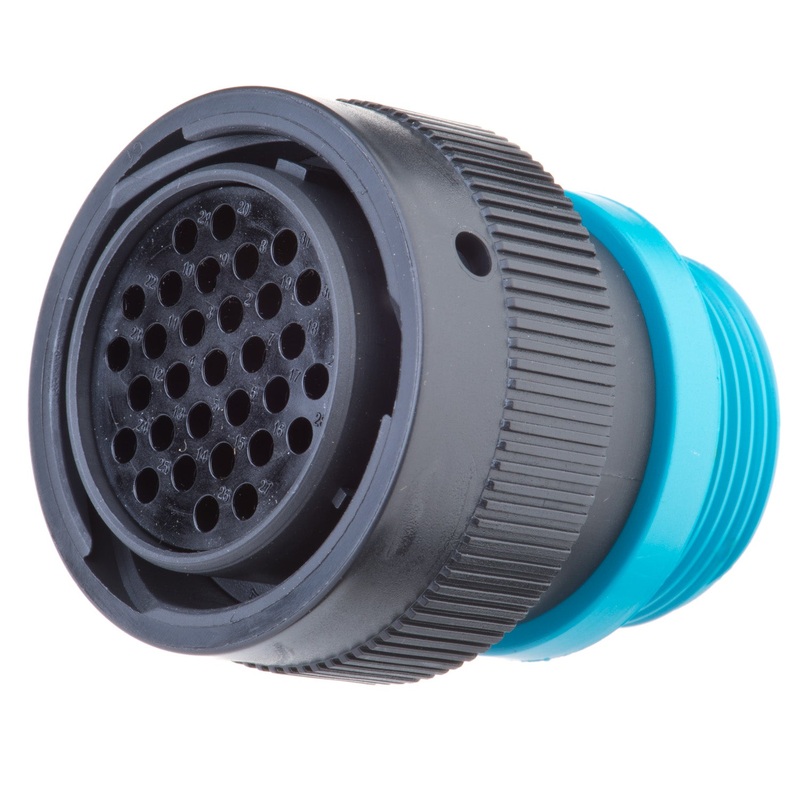 HDP26-24-31SE-L015 – HDP20 Series – 31 Socket Plug – 24 Shell, E Seal, Threaded Adapter