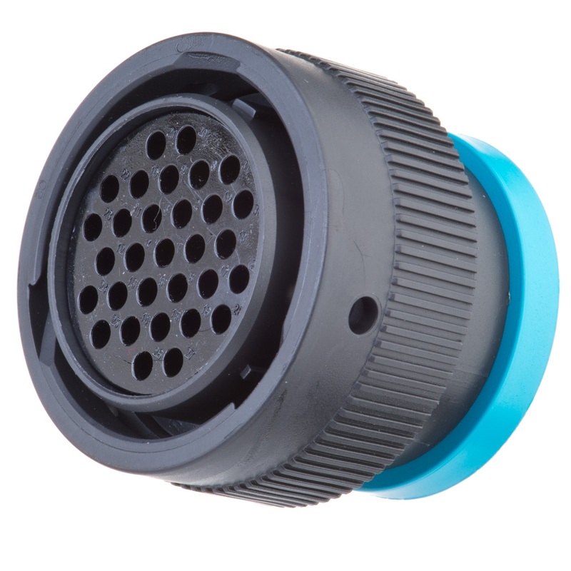 HDP26-24-31SE-L017 – HDP20 Series – 31 Socket Plug – 24 Shell, E Seal, Ring Adapter