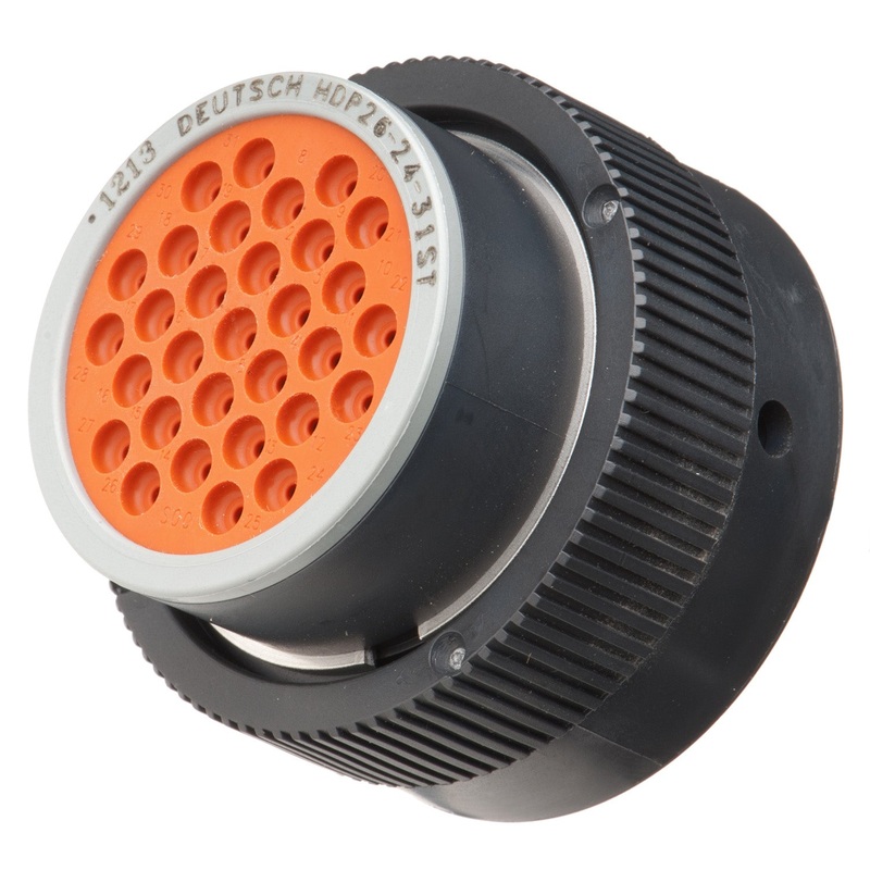HDP26-24-31ST – HDP20 Series – 31 Socket Plug – 24 Shell, T Seal