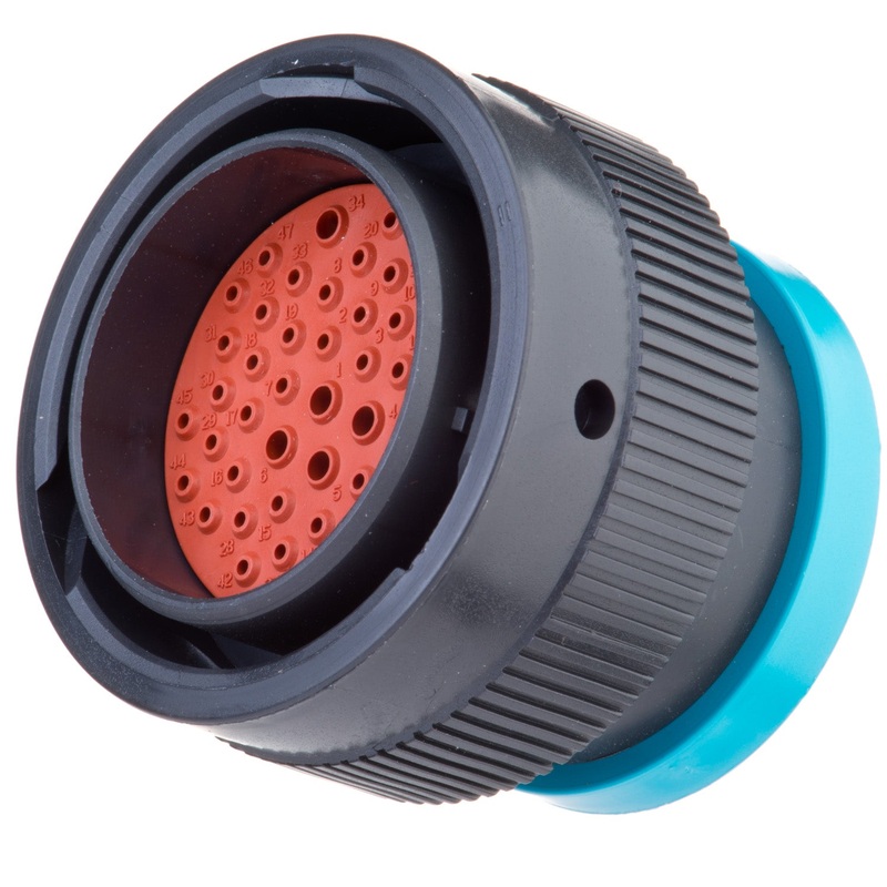 HDP26-24-47PE-L017 – HDP20 Series – 47 Pin Plug – 24 Shell, E Seal, Reverse, Ring Adapter
