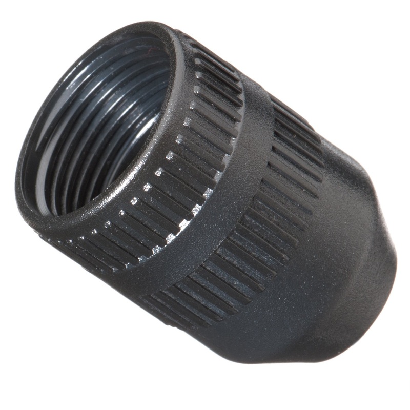 M902-2041 – HD10 Series – 3,6,9 Cavity Plug & Receptacle Backshell – Compression nut, .187-.300 Insulation, Black