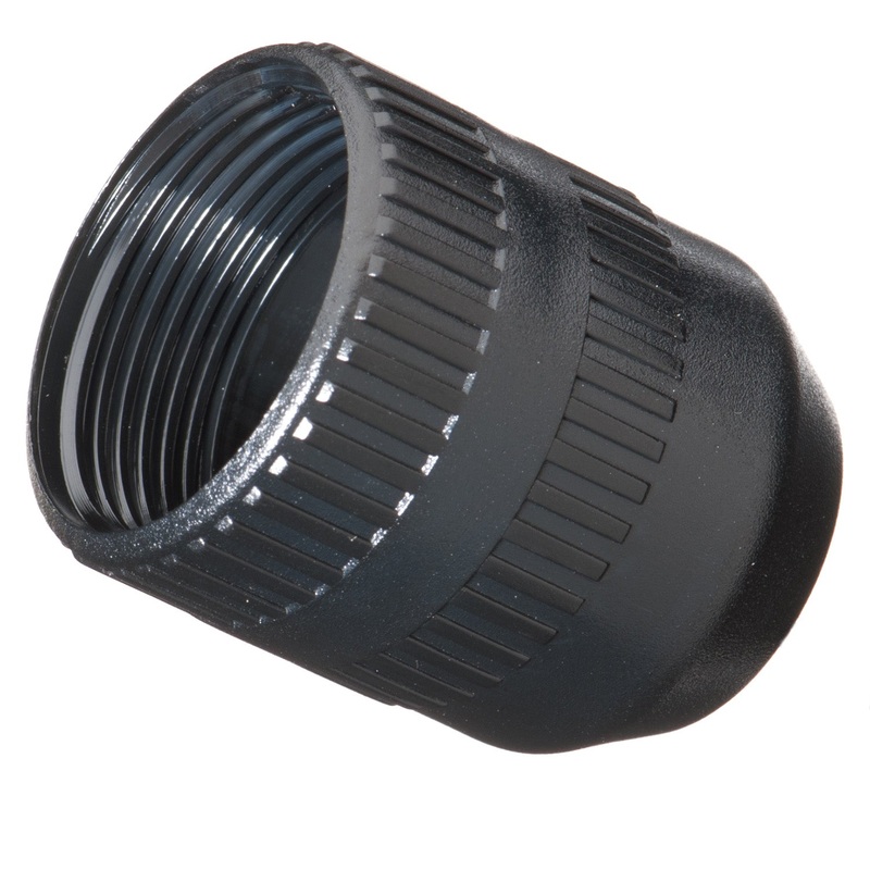 M902-2053 – HD10 Series – 6,9 Cavity Plug & Receptacle Backshell – Compression nut, .430-.570 Insulation, Black