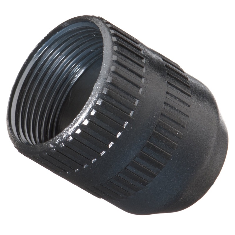M902-2054 – HD10 Series – 6,9 Cavity Plug & Receptacle Backshell – Compression nut, .570-.710 Insulation, Black