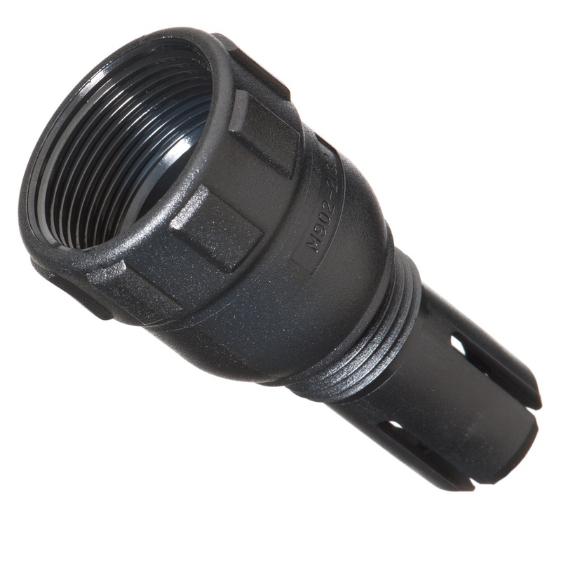 M902-2132 – HD10 Series – Backshell for 3 Cavity Plug & Receptacle – .300-.430 Insulation, Black