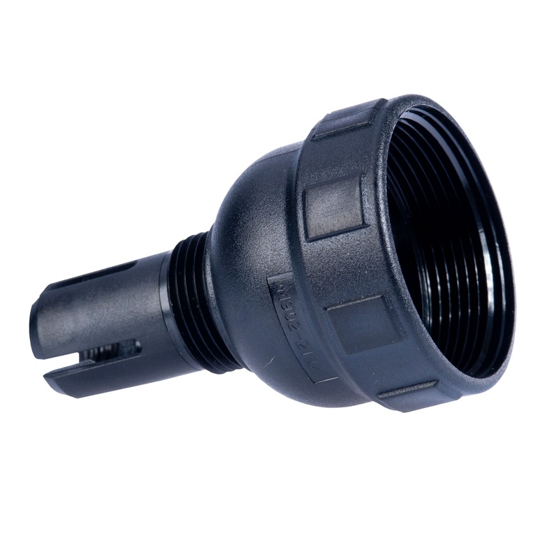 M902-2192 – HD10 Series – Backshell for 9 Cavity Plug & Receptacle – .300-.430 Insulation, Black
