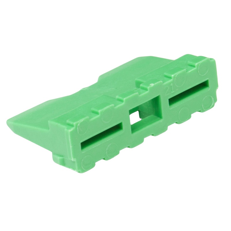 W12P – DT Series – Wedgelock for 12 Pin Receptacle – Green
