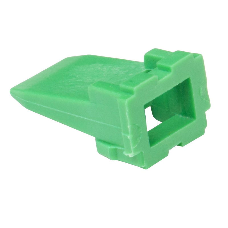 W4P – DT Series – Wedgelock for a 4 Pin Receptacle – Green