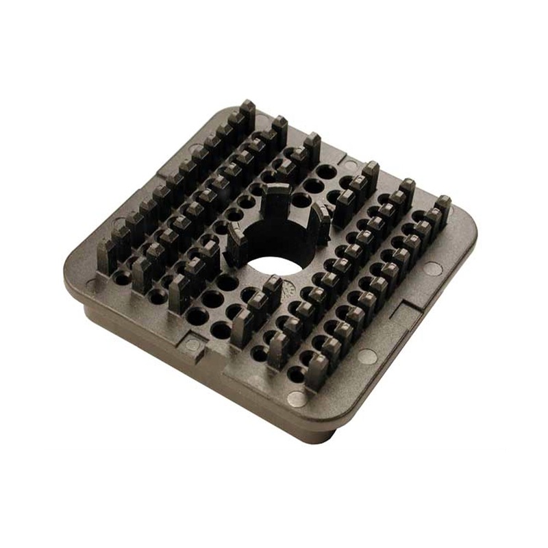 WB-60SB – DRB Series – 60 Socket Plug Wedgelock – B Key, Black