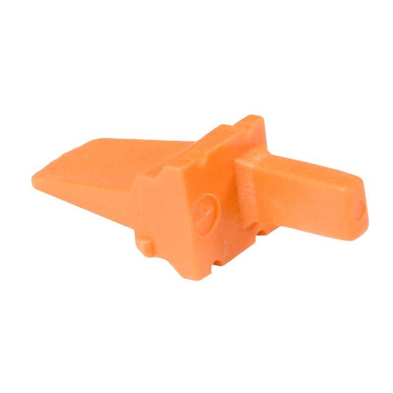 WM-4P – DTM Series – 4 Pin Receptacle Wedgelock – Orange