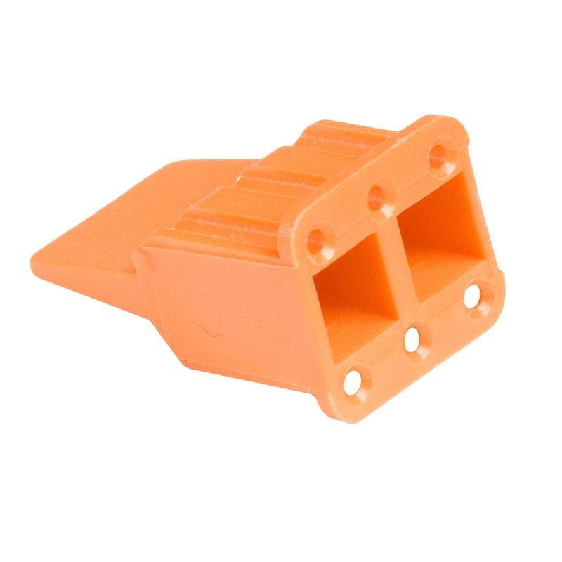 WM-6S – DTM Series – 6 Socket Plug Wedgelock – Orange