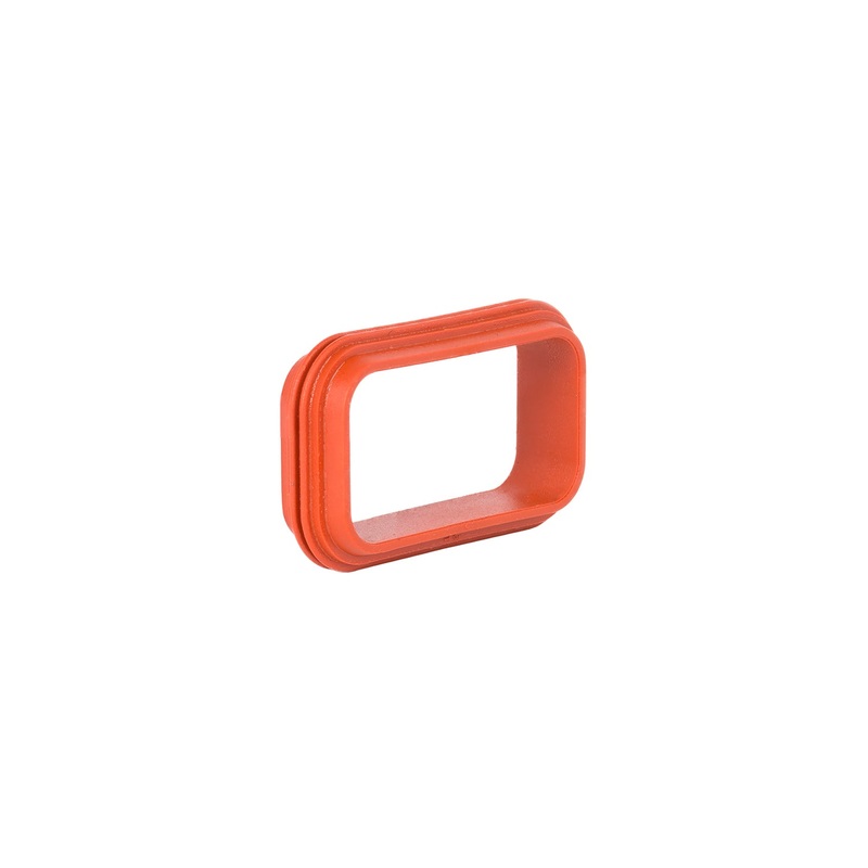 1010-058-1206 – DT Series – Enhanced Front Seal for 12 Cavity Plug – Orange