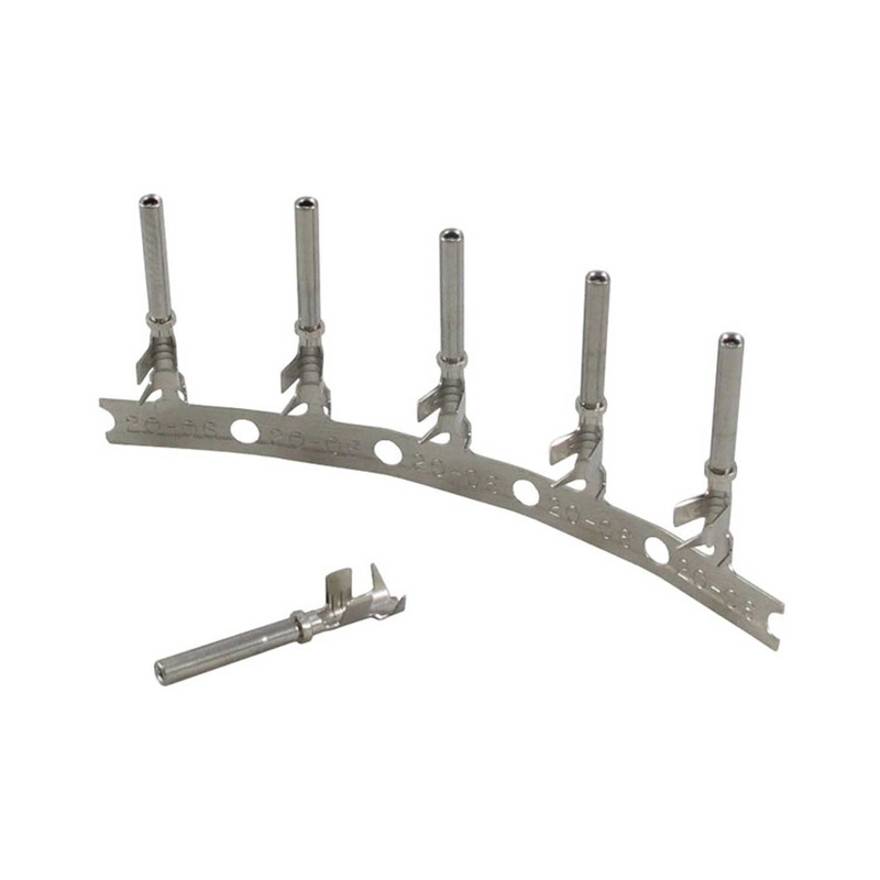 1062-20-0622 – Stamped & Formed Socket – Size 20 – 14-16 AWG, .075-.125 Insulation, 7.5 Amps, Nickel Plated, Qty – 1 Socket