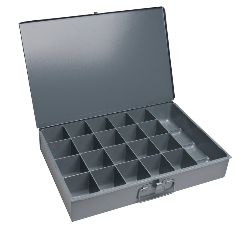 109-95 Steel Cabinet – Steel Organizer Kit Case – 21 compartment
