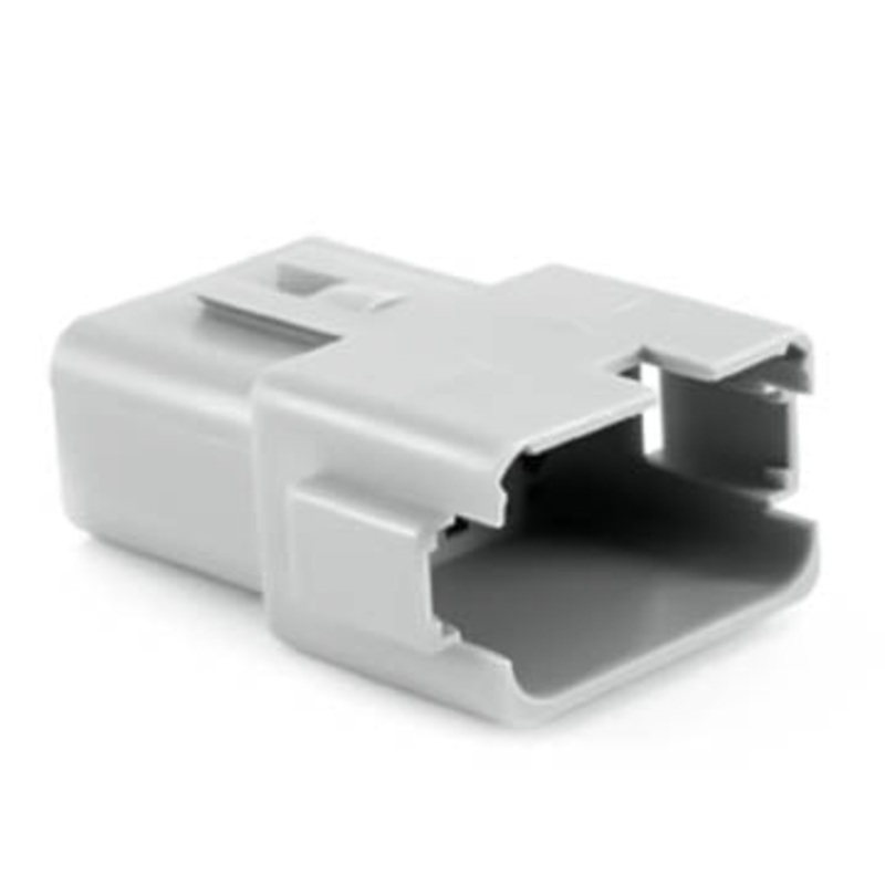 AT04-12PA – AT Series – 12 Pin Receptacle – A Key, Gray