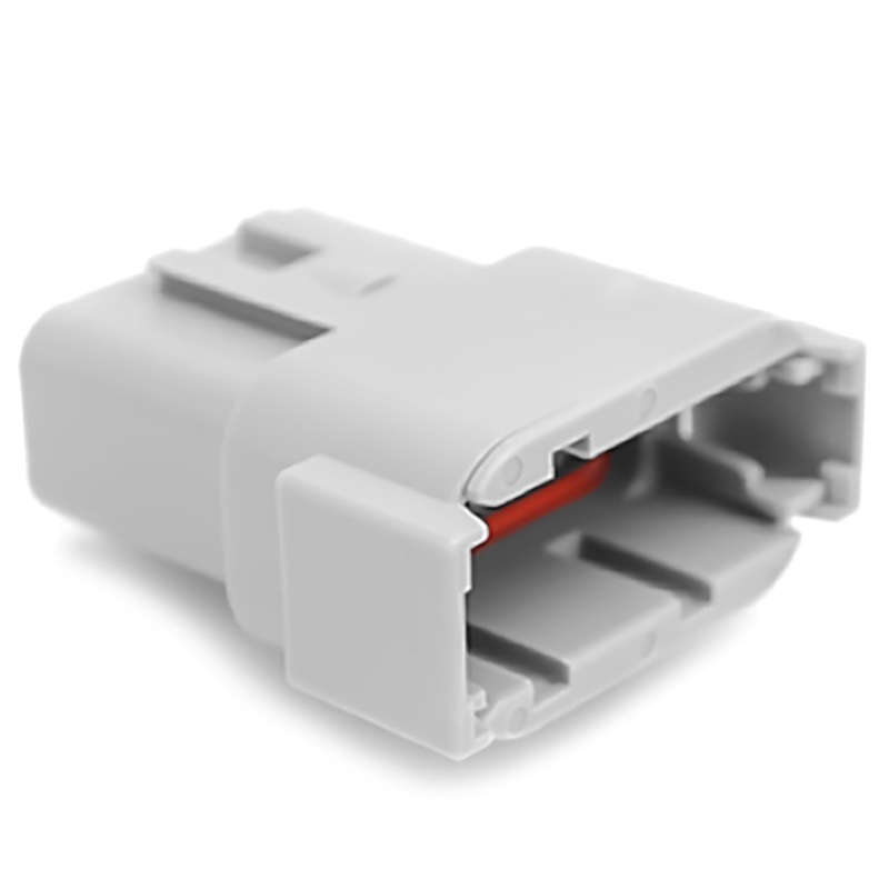 ATM04-12PA – ATM Series – 12 Pin Receptacle – A Key, Gray